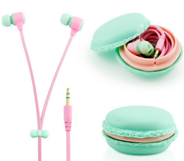 Macarons Colors In-ear Earphones For iPhone Xiaomi