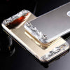 Mirror Luxury Diamond Rhinestone TPU Case