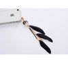 Charming Party Mask Style with Feather Dust Plug