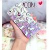 Fluorescent Light Unicorn Quicksand Glitter Case Cover