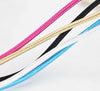 Colorful Nylon Line and Metal Plug Micro USB Cable for iPhone